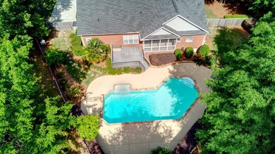 Lazy L salt water pool with heater
