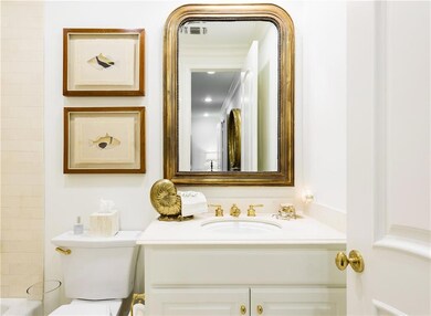 Full bath on first floor