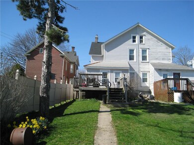 Large Yard, nice size deck