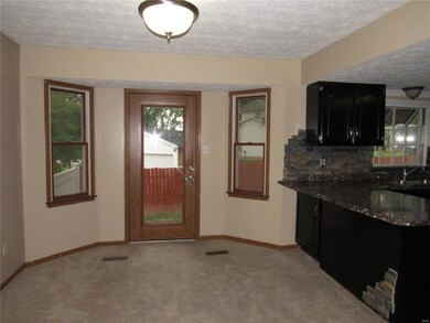 Breakfast Room with access to back yard