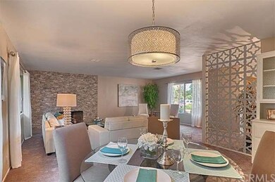 Formal dining room with new light fixture.