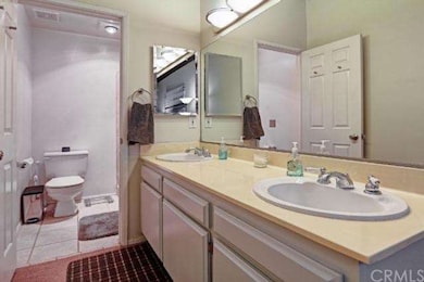 Full bathroom in the master. 