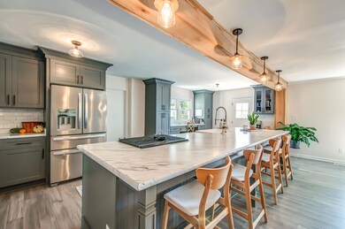 Dream kitchen all open to the living and dining areas