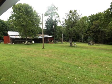 This is another view of the barn.