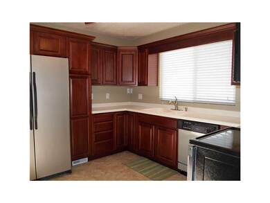 Kitchen. all appliances stay including frig!