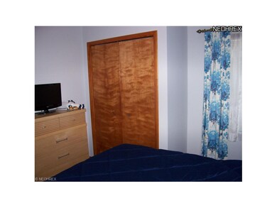 The master bedroom has two closets....this wide do