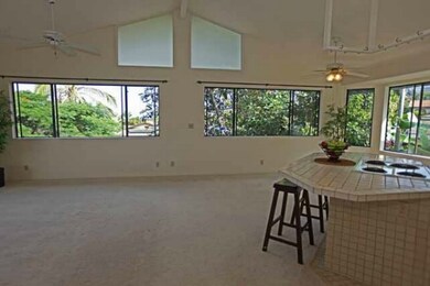 Large great room with lots of windows.  Walls and trim freshly painted!