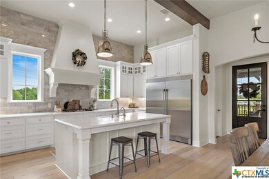 Dreamiest kitchen with double oven, tons of pot dr