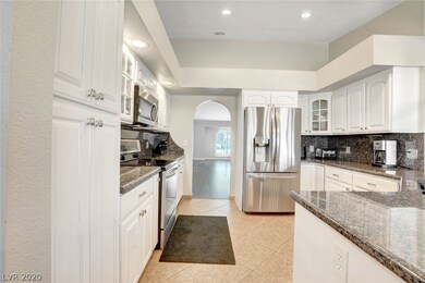 View into formal dining room.