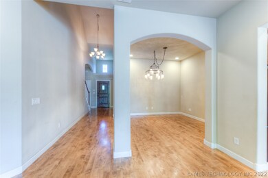 Entrance and dining room