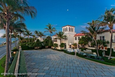Front elevation on South Ocean Blvd
