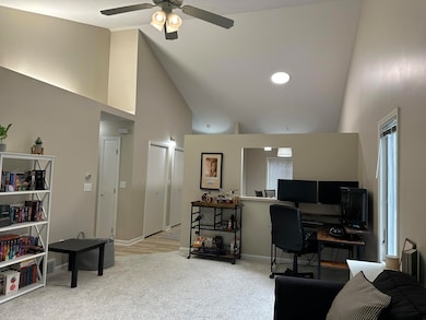 Living room from far corner