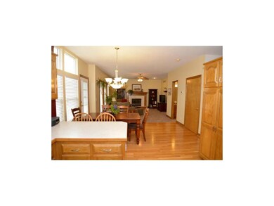 Open floor plan from Kitchen, dining, to family ro