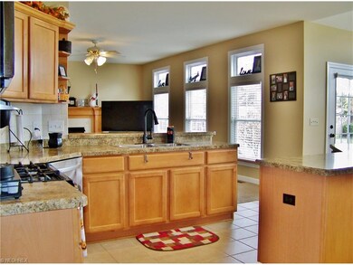 Kitchen - view to family room
