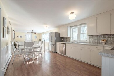 Kitchen and dining area