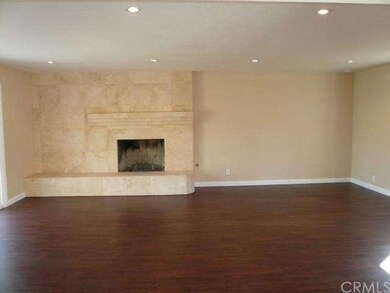 Family room with fireplace