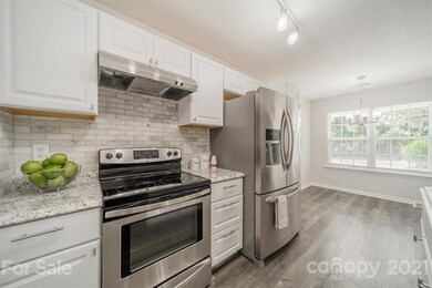 Marble subway tile backsplash