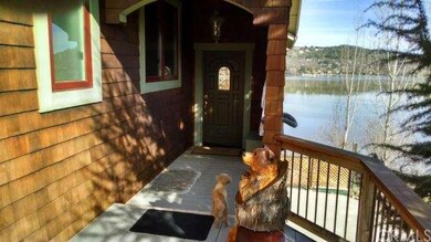 Front Porch with a Lake View
