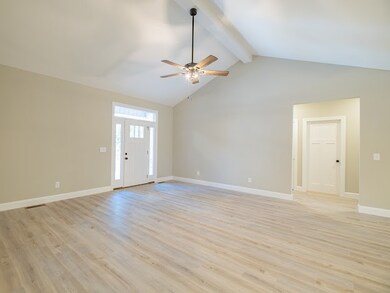 This home offers lpv flooring throughout the home allowing for more durability and the demands of life.