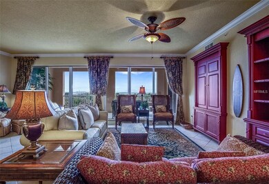 Family room with two large custom built-ins, two s