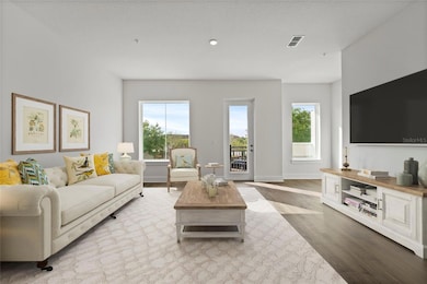 Townhome - Living Area. Virtually Staged.