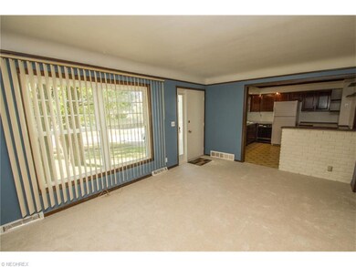 Living Room with kitchen view