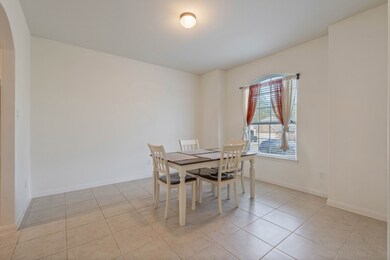 Formal dinning room off the entry way
