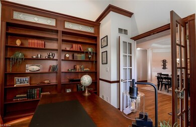 Built in office shelving