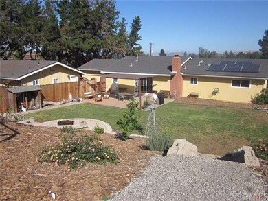 Rear of home and front of guest quarters.