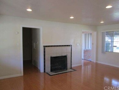 Fireplace in living room