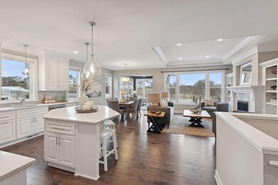 Custom built by Wooddale Builders, this home offers an open floor plan that provides main level, maintenance-free living at its finest.