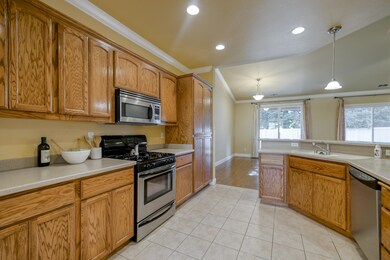 Spacious kitchen and upgraded appliances