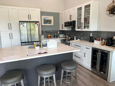 redesigned kitchen