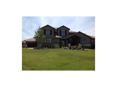 Similar home at completion.