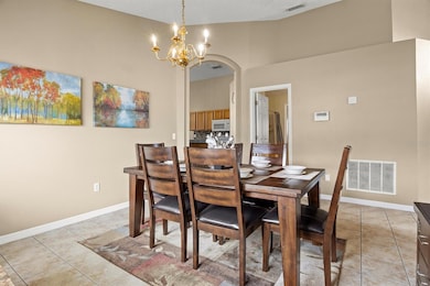 Dining room looking towards the kitchen
