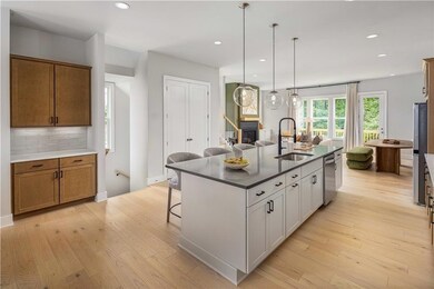 Kitchen with sink, appliances with stainless steel