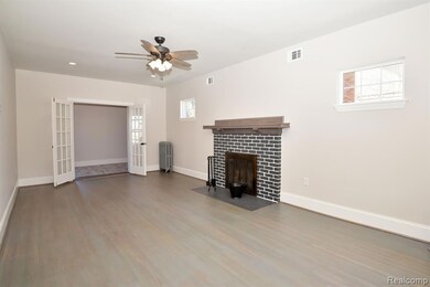 Living Room View To Office