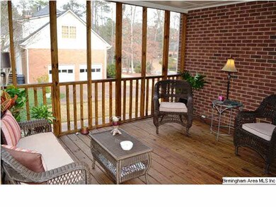 New screened deck just off the kitchen is great fo