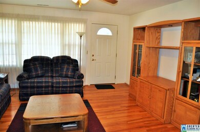 Looking toward front door