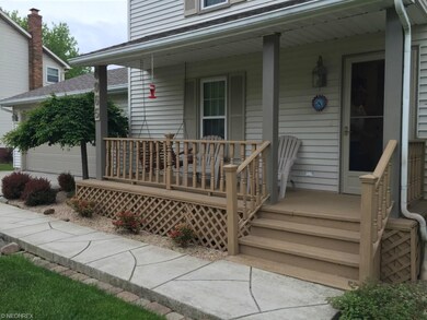 Sit and relax on the covered front porch!