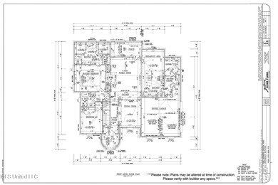 Floor Plan Lot #165 Pieri