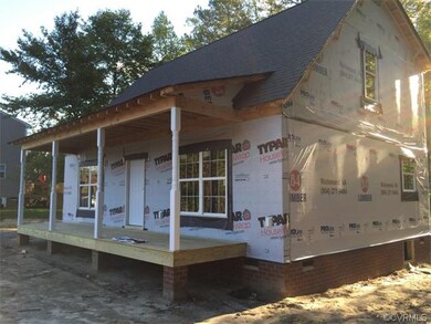 Cul-de-sac lot with a FULL FRONT porch.