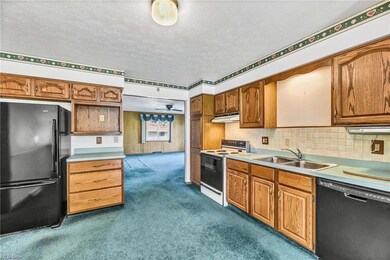 Swap carpet, backsplash and paint and ready to go