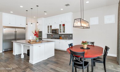 Dining Into Kitchen