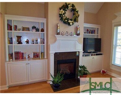 Den/Family/Great Room. A lovely granite fire place