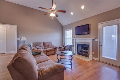 Living Room with Cozy Fireplace