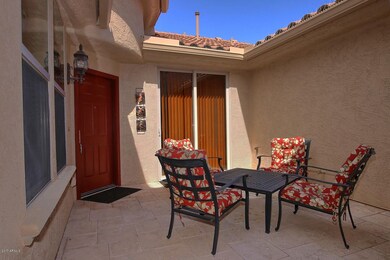 Private courtyard