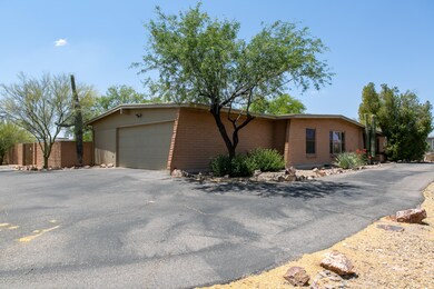 Paved driveway