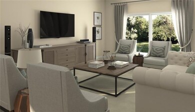 Family Room  -  Image of furnished model
