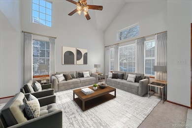 Virtually Staged Living Room